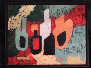 peinture de Josette Bude Laurent